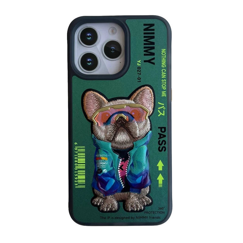 قاب گوشی آیفون 16 پرومکس مدل بولداگ برند Nimmy