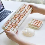 کیبورد و ماوس بی سیم مافی مدل I max با سوییچ ممبران، Full Size