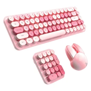 کیبورد و ماوس بی سیم مافی مدل I max با سوییچ ممبران، Full Size