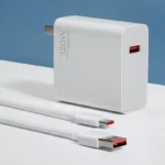 شارژر دیواری شیائومی 120 وات برند Xiaomi همراه با کابل TYPE-C اورجینال
