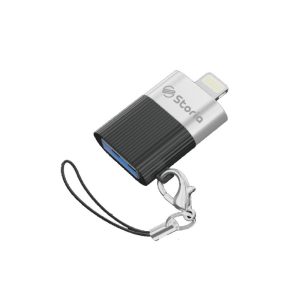 مبدل USB به لایتینینگ استوریا مدل Storia OTG ST-T1